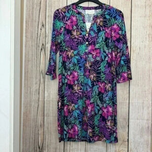 Pappagallo Womens Floral Dress size Medium
